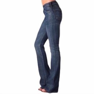 Citizen of Humanity High Rise Bootcut Jean Dark Wash Denim - Style: Amber #263